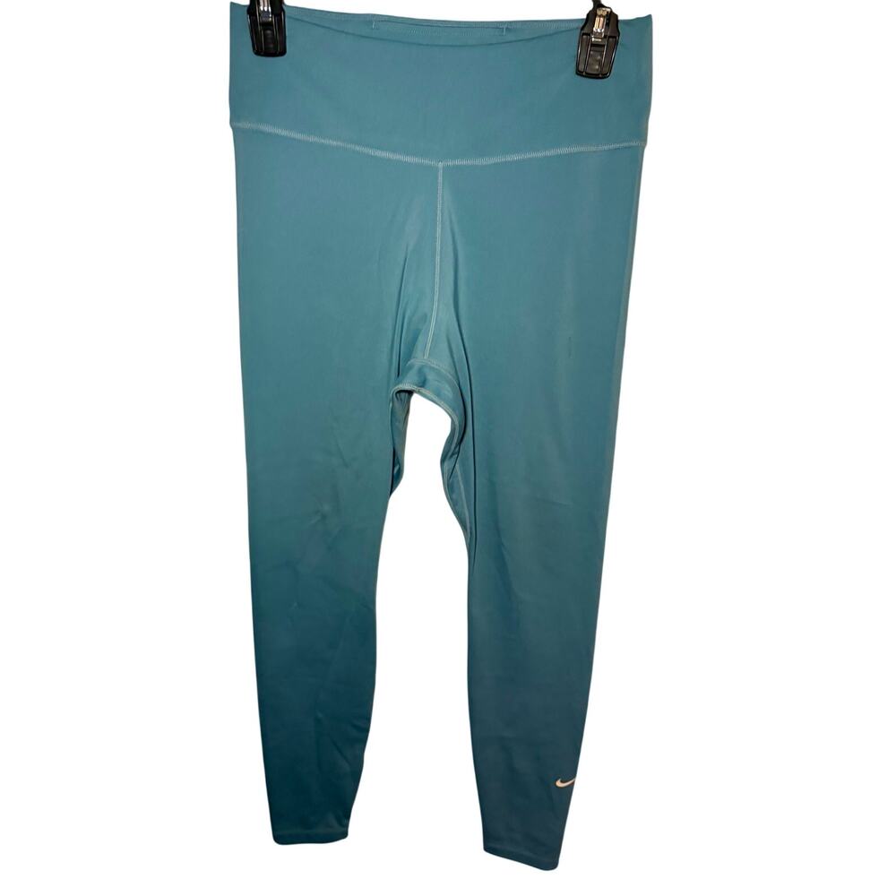 Nike Dri-Fit Light Blue Leggings - Performance Activewear - Picture 2 of 8